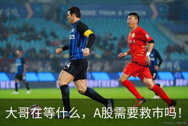 大哥在等什么，A股需要救市吗！