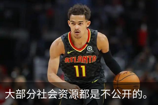 大部分社会资源都是不公开的。