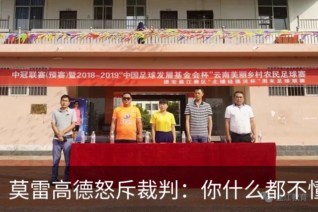 莫雷高德怒斥裁判：你什么都不懂！瑞典解说力挺直言发球没犯规